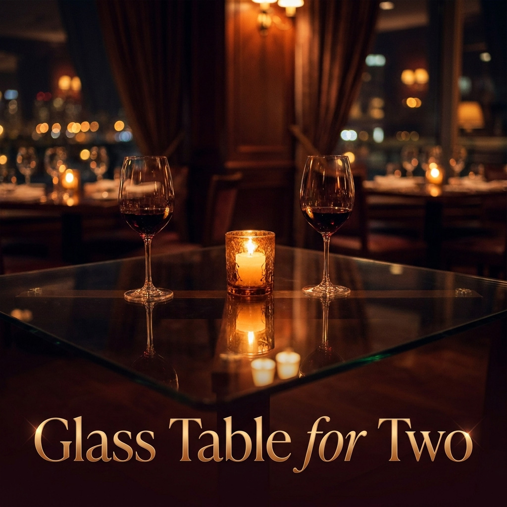 Glass Table for Two