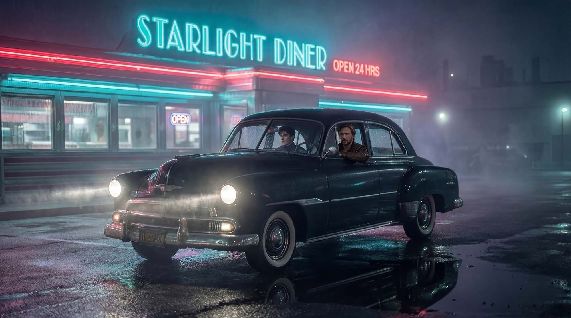 Neon Light - Quiet Streets